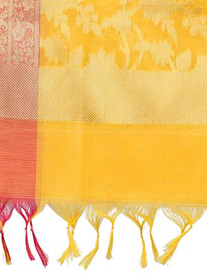 banarasi dupatta with fringes - 15729191 - Standard Image - 2
