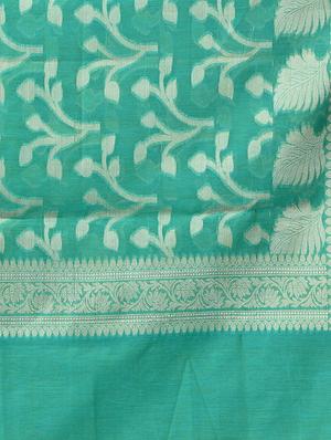 banarasi dupatta with fringes - 15729205 - Standard Image - 2