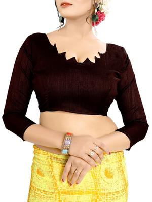 geometrical printed saree with blouse - 15729443 - Standard Image - 2