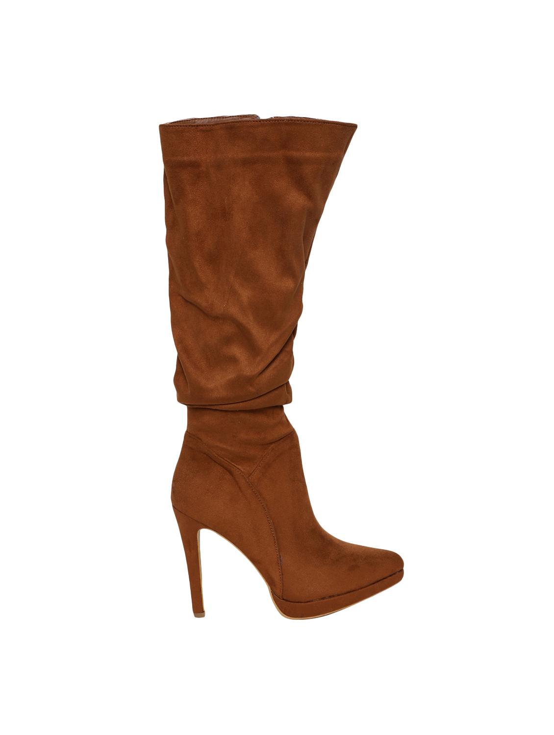 brown knee length boots - 15729810 - Zoom Image - 2