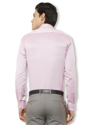 pink cotton formal shirt - 15729852 - Standard Image - 2
