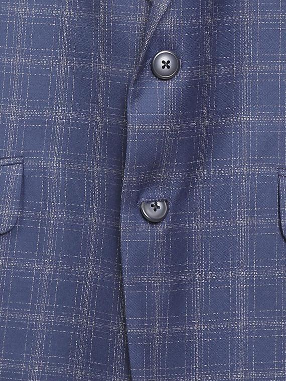 blue polyester blend 3-piecesuit - 15729895 - Zoom Image - 5