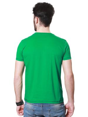 green cotton t-shirt - 15729913 - Standard Image - 2
