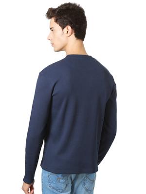 navy blue cotton t-shirt - 15729931 - Standard Image - 2