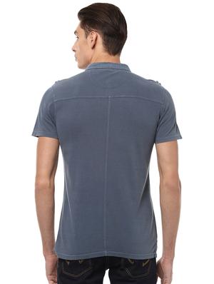 blue cotton pocket t-shirt - 15729945 - Standard Image - 2