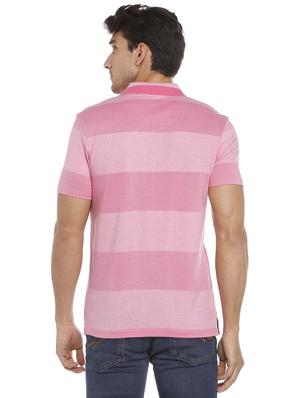 pink cotton polo t-shirt - 15729963 - Standard Image - 2