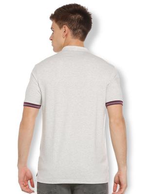 beige polyester t-shirt - 15729976 - Standard Image - 2