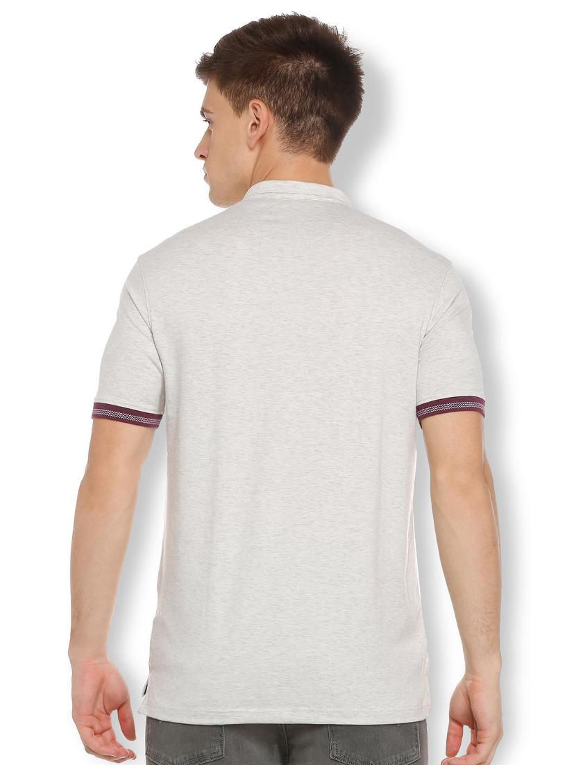 beige polyester t-shirt - 15729976 - Zoom Image - 2