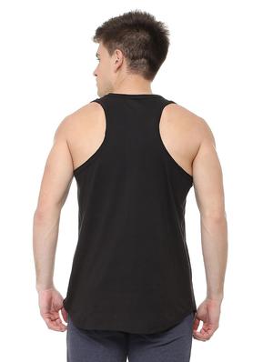 black cotton vest - 15729993 - Standard Image - 2
