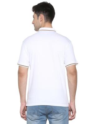 white cotton pocket t-shirt - 15729998 - Standard Image - 2