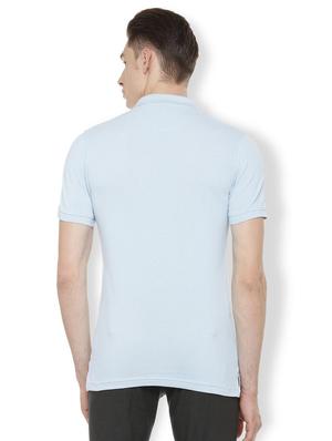 blue cotton polo t-shirt - 15730012 - Standard Image - 2