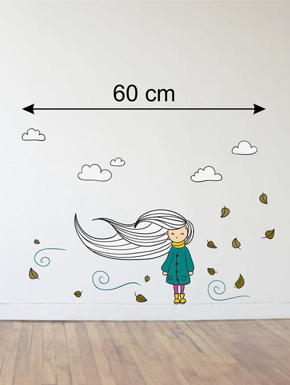 Wall Decals ' Autumn Wind ' Wall stickers (PVC Vinyl) - 15730184 - Zoom Image - 2