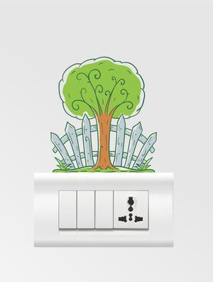 Wall Decals ' Color Switch Board Combo No.24 ' Wall stickers (PVC Vinyl) - 15730193 - Standard Image - 2