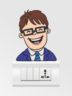 Wall Decals ' Color Switch Board Combo No.29 ' Wall stickers (PVC Vinyl) - 15730197 - Standard Image - 2