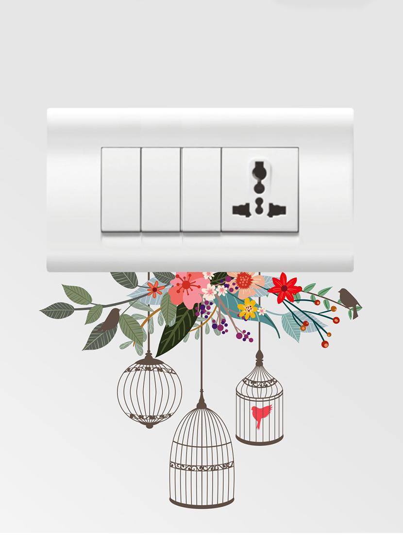 Wall Decals ' Color Switch Board Combo Wall stickers (PVC Vinyl) - 15730206 - Zoom Image - 2