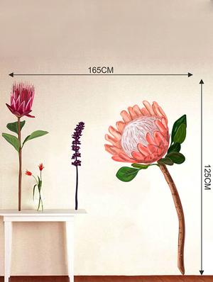 Wall Decals ' Flower ' Wall stickers (PVC Vinyl) - 15730220 - Standard Image - 2