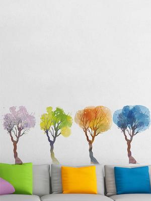 Wall Decals ' Colorful Tree Sticker ' Wall stickers (PVC Vinyl) - 15730238 - Standard Image - 2