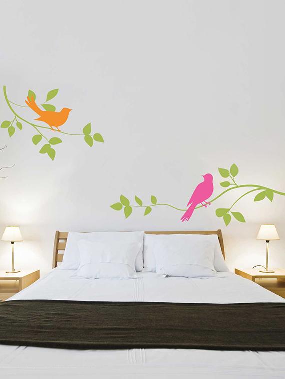 Wall Decals ' Birds n Tree Sticker ' Wall stickers (PVC Vinyl) - 15730240 - Zoom Image - 2