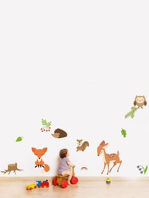 Wall Decals ' Animals ' Wall stickers (PVC Vinyl) - 15730255 - Standard Image - 2