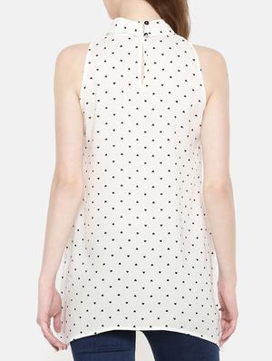 mock neck layered tunic - 15730323 - Standard Image - 2
