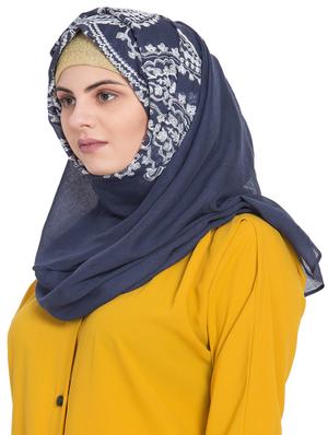blue cotton stole - 15730371 - Standard Image - 2