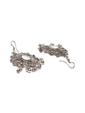 Silver Tone Drop Earrings - 15730461 - Standard Image - 2