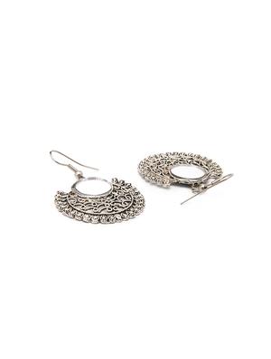 Silver Tone Drop Earrings - 15730462 - Standard Image - 2