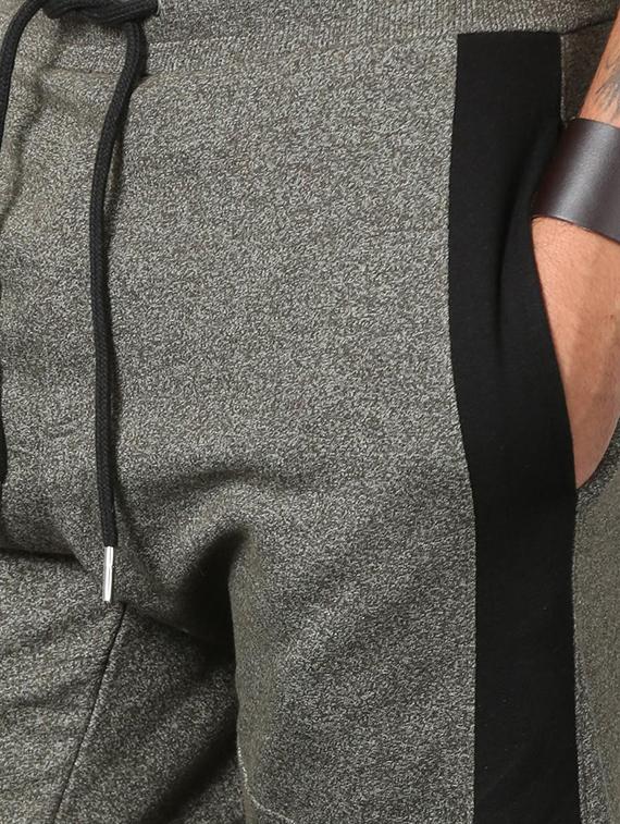 grey cotton blend joggers - 15730844 - Zoom Image - 5