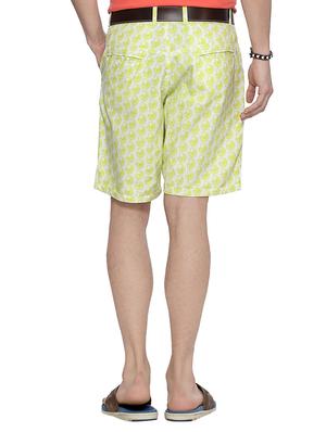 yellow cotton shorts - 15730845 - Standard Image - 2