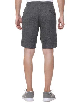 grey cotton blend shorts - 15730849 - Standard Image - 2