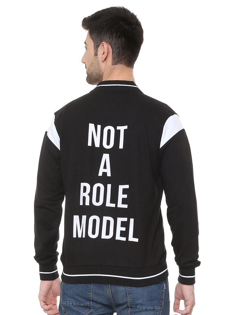 black polyester casual jacket - 15730868 - Zoom Image - 2