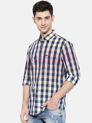 multicolor cotton casual shirt - 15731545 - Standard Image - 2