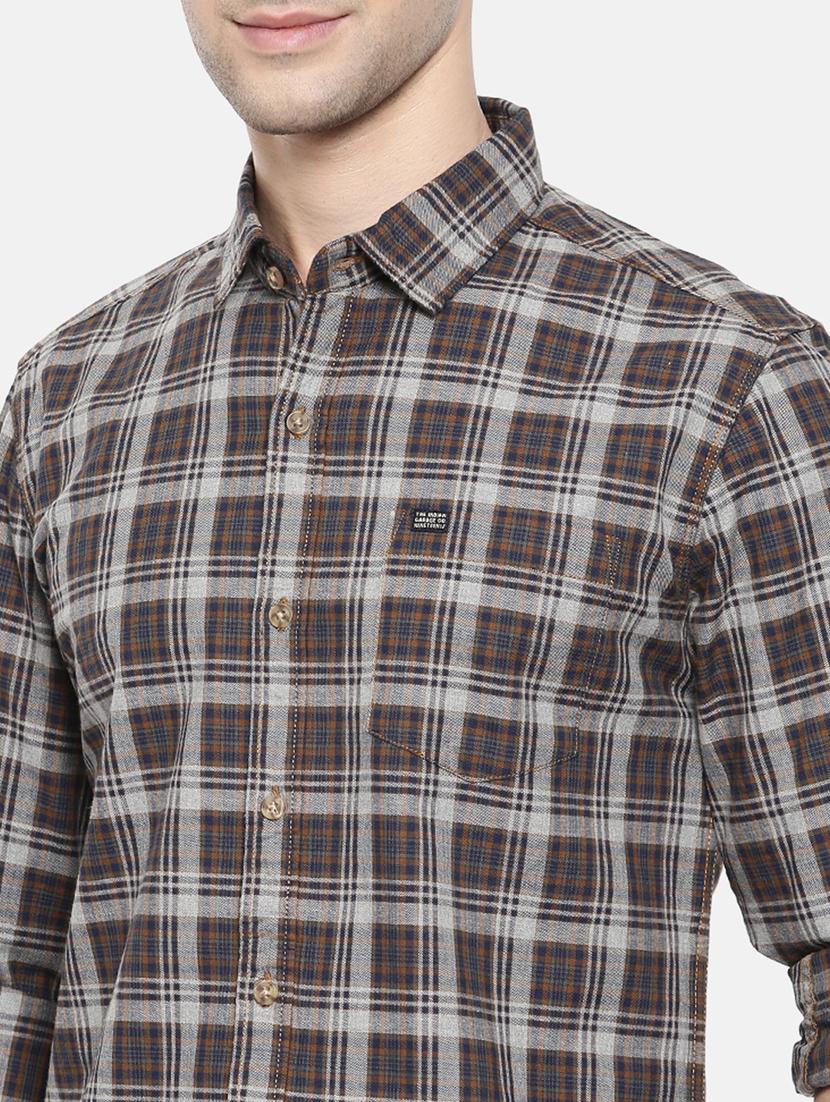 multicolor cotton casual shirt - 15731547 - Zoom Image - 5