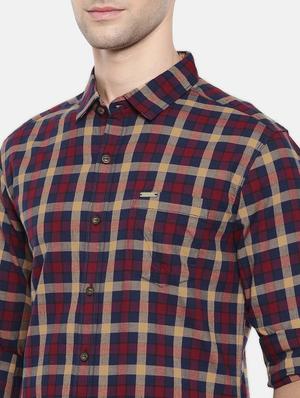 multicolor cotton casual shirt - 15731622 - Standard Image - 5