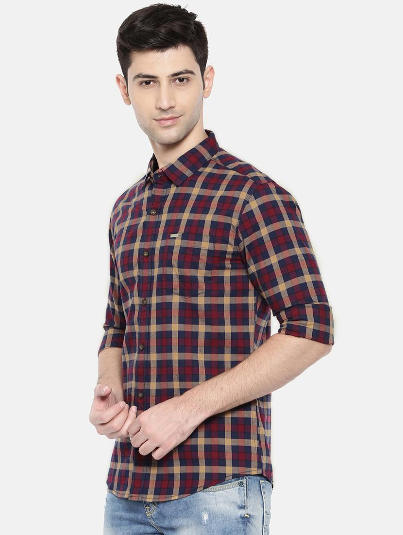 multicolor cotton casual shirt - 15731622 - Zoom Image - 2