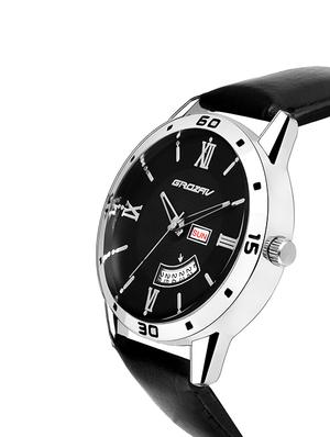 Round dial analog watch (910101BK) - 15731688 - Standard Image - 2