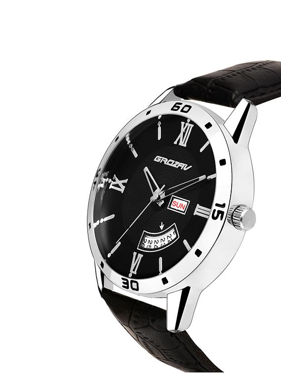 Round dial analog watch (910101BK) - 15731690 - Zoom Image - 2