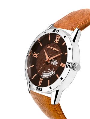 Round dial analog watch (910101BR) - 15731701 - Standard Image - 2