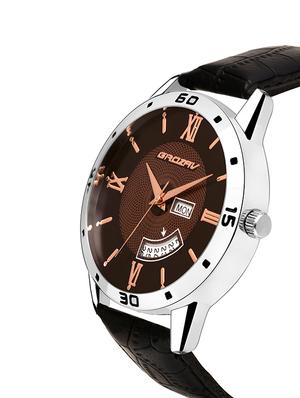 Round dial analog watch (910101BR) - 15731702 - Standard Image - 2