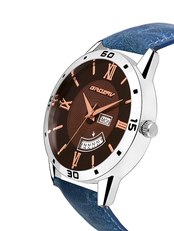 Round dial analog watch (910101BR) - 15731703 - Zoom Image - 2