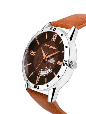 Round dial analog watch (910101BR) - 15731704 - Standard Image - 2