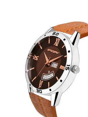Round dial analog watch (910101BR) - 15731705 - Standard Image - 2