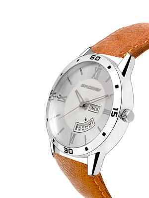 Round dial analog watch (910101SL) - 15731707 - Standard Image - 2