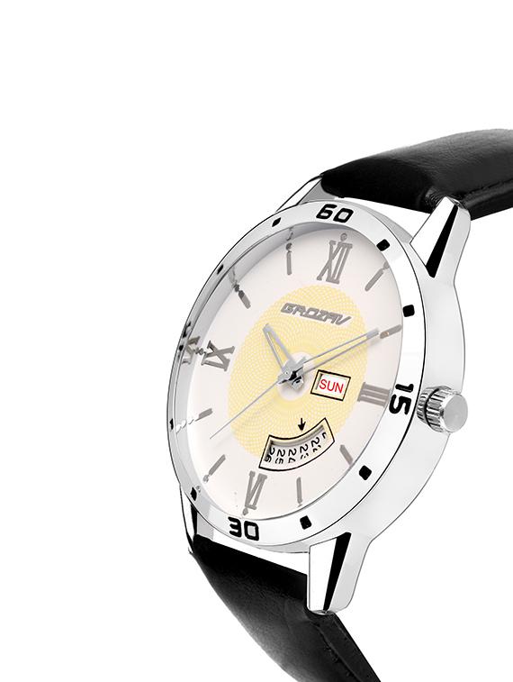 Round dial analog watch (910101WT) - 15731712 - Zoom Image - 2