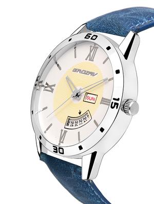 Round dial analog watch (910101WT) - 15731715 - Standard Image - 2