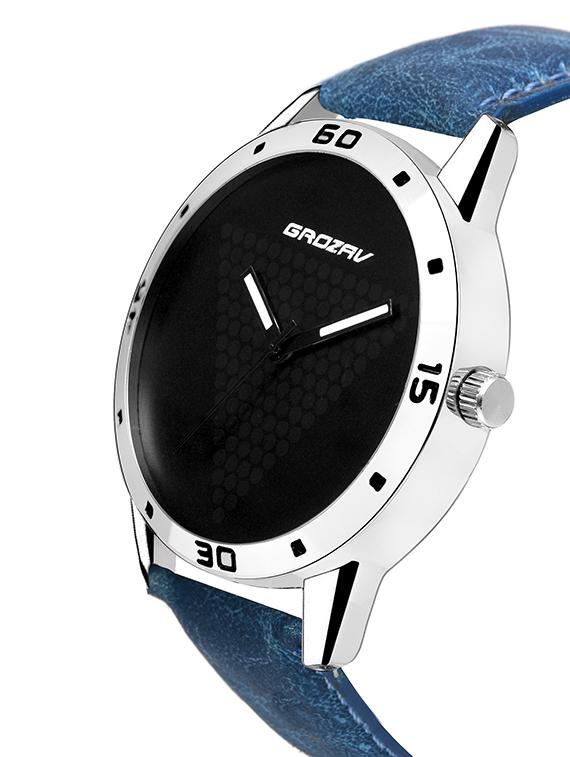 Round dial analog watch (910102BK) - 15731721 - Zoom Image - 2