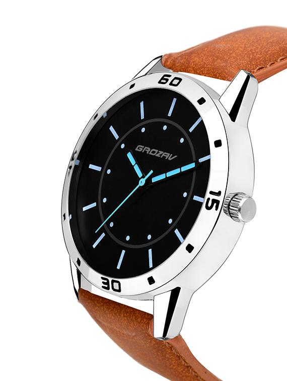 Round dial analog watch (910103BK) - 15731727 - Zoom Image - 2