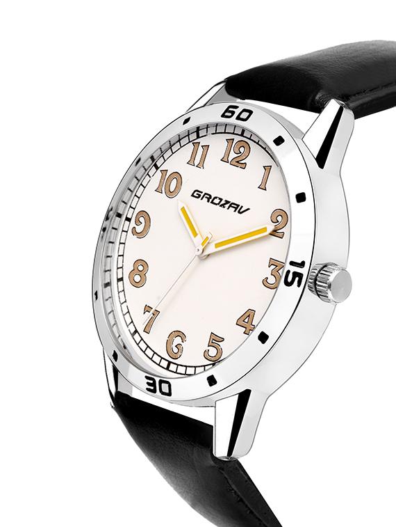 Round dial analog watch (910105WT) - 15731735 - Zoom Image - 2