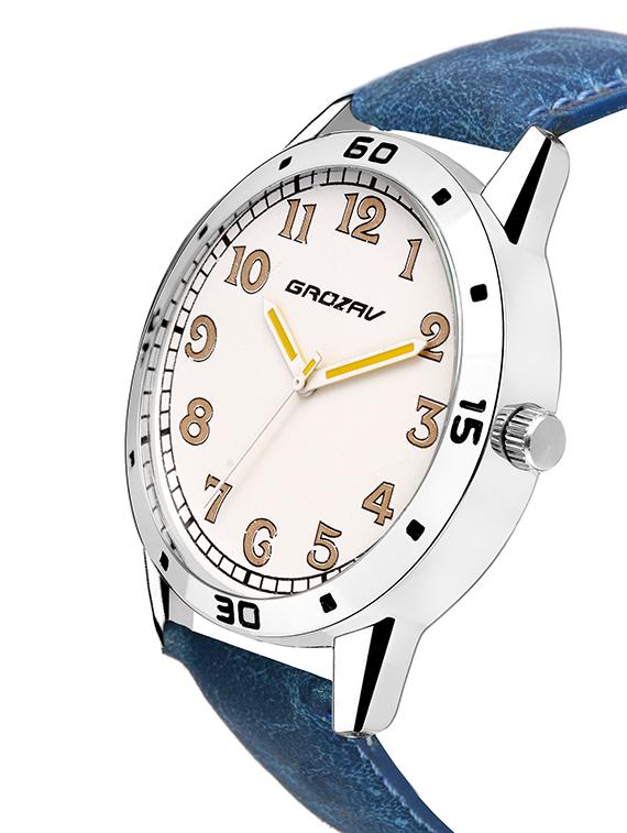 Round dial analog watch (910105WT) - 15731738 - Zoom Image - 2