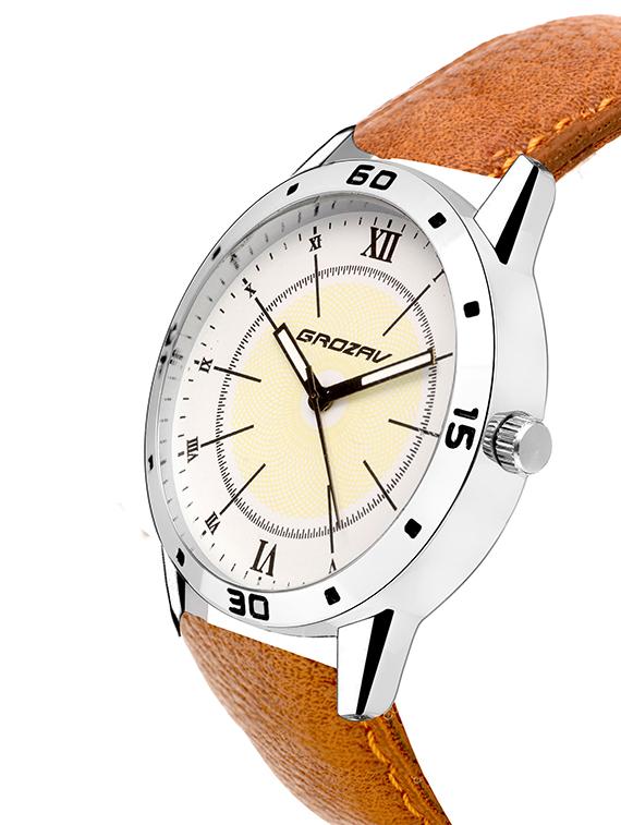 Round dial analog watch (910106WT) - 15731742 - Zoom Image - 2